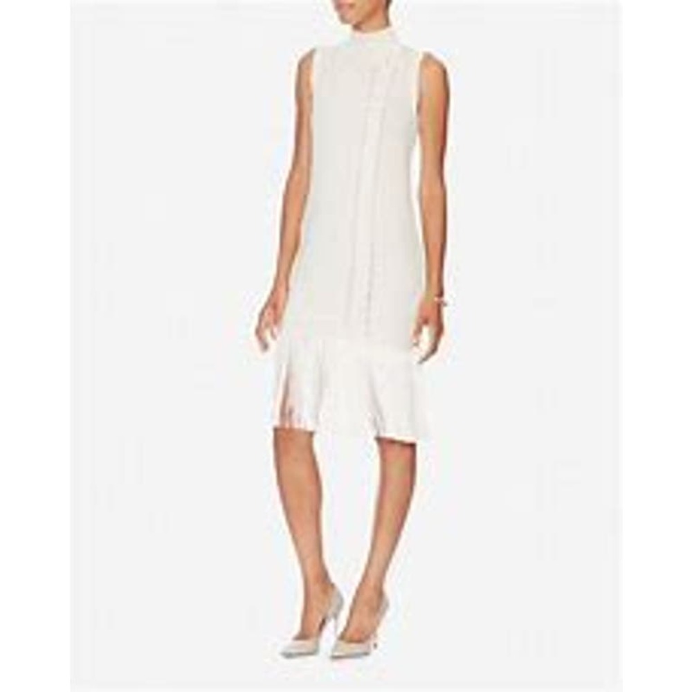 Timo Weiland Women's‎ Cable Knit Cashmere Blend Fringe Sweater Dress Size XS